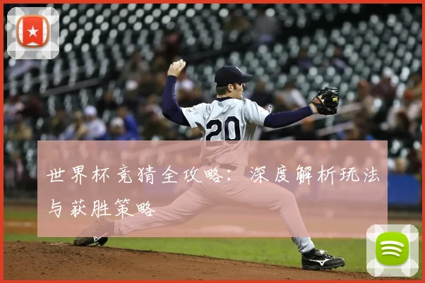 世界杯竞猜全攻略:深度解析玩法与获胜策略